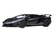 AUTOart AUTOart 1/18 Lamborghini Aventador SVJ Matte Black Model Car Japan