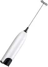 Zerodeko Electric Handheld Egg Mixer Battery Operated Frother Whisk for Cream and Powder Drinks Mixer with Ergonomic Handle for Baking and Cooking