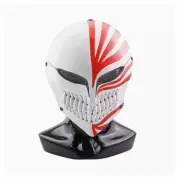 Anime BLEACH Kurosaki Ichigo FRP GFRP Face Mask Halloween Props Gift New Cosplay