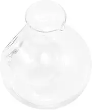 NAMOARLY Elegant Wine Decanter for Home 400ml Ice Wine Separator Crystal Glass Decanter