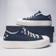 Converse CTAS LIFT OX Black Womens Size 8.5