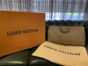 Louis Vuitton Keepall 45 Bandouliere Empreinte Leather
