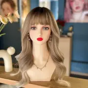 Makeup Mannequin Head with Shoulder Manikin Head Bust for Hat Headphone Wig