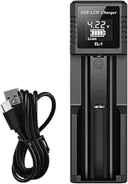 Battery Charger | Double Slots Battery Maintainer - Smart Battery Maintainer, Type C Input, Safe & Convenient Fast Charger