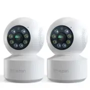 2 PACK HD Wireless Camera CCTV Security System Home Baby Pet Monitor Audio 3MP