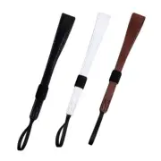 Camera Wrist Strap PU Leather Hand Grip Rope Belt Quick Release Connector SLR