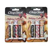 ChapStick Holiday Collection Lip Balm Sugar Cookie, Candy Cane, Pumpkin Pie