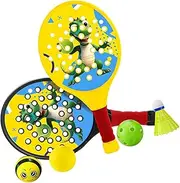 KiBcsLic 2X Kids Padel Racket Paddle Tennis Racket Stylish Ergonomic Not