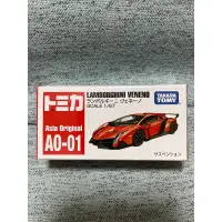 在飛比找蝦皮購物優惠-TOMICA多美小汽車 亞洲限定 A0-01 藍寶堅尼 Ve