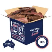 Beef Jerky - 100% Natural and Healthy Dog Treats, Best Dog Chews Bulk Value Pack