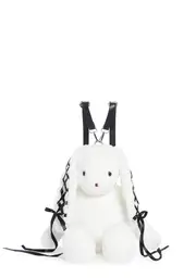 [Current Mood] Cuddly Bunny Plush Backpack - White