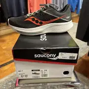 Saucony Ride 17 - Men’s 12 - Shadow/Pepper - S20924-110