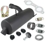 Muffler Silencer KIT W SEALS/SPRINGS/CLAMP Fits PolarisRZR 800 EFI EPS 2011-2014