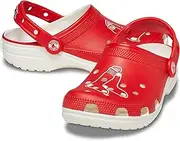 [Crocs] Unisex-Adult MLB Classic Clogs, Boston Red Sox, 14 Women/12 Men