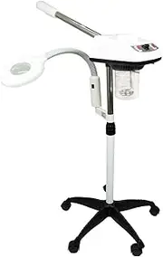 Facial Steamer and Magnifying Lamp 2in1 Beauty Machine Face Spa Magnifier Stand