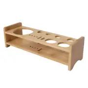 Bartender Kit Stand Large Capacity Space Saving Bamboo Wood Bartending Tool AC