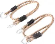 Ymeibe 2Pcs Tree Swing Ropes Indoor Outdoor Hammock Swinging Chair Straps Hangin