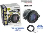 GOPRO HERO5 BLACK HERO6 HERO7 HERO8 SUPER MACRO ATTACHMENT ADAPTER INCLUDED