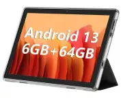 Android Tablet 10.1 inch Android 13 Tablets 6GB RAM 64GB ROM 1TB Expand 1280x...