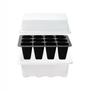 10 Set 12 Hole Plant Seed Grow Box Propagation Nursery Seedling Starter Tray