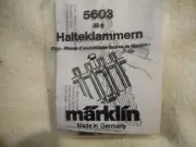 New Marklin 5603 HO track retaining clips (pack of 28)