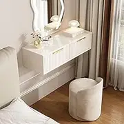 Wall Shelf Floating Desk Bedside Table Laptop PC Table Dressing Table Cosmetic Jewelry Storage Cabinet Book Table Coffee Table Side Table Writing Study Table Computer Table Wall Cabinet White