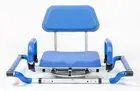 iLIVING ILG-628 Swivel Pivoting Tub-Mounted Shower Chair for Bathtub with Pad...