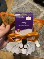 Fox Headband & Mask Set Beistle Costume Accessory & Party Prop