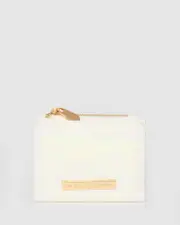 Holographic White Han Mini Wallet