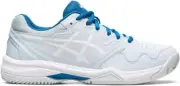 ASICS® Women's 10.5 B GEL-Dedicate 7 Tennis Shoes in Sky/White