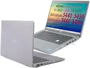 mCover Case ONLY Compatible for 2023～2025 14" Dell Latitude 5440 5450 Series/Precision 3480 3490 Series Windows Notebook Computer (NOT Fitting Any Other Dell Models) - Clear