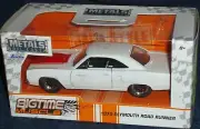 JADA DIECAST METAL 1970 PLYMOUTH ROAD RUNNER WHITE 1/32 NEW IN BOX BEEP BEEP!!