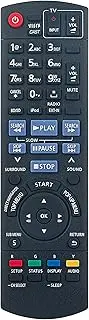 N2QAKB000072 Replace Remote Control fit for Panasonic Blu-ray Disc Home Theater Sound System SA-BTX70 SA-BT200 SA-BT203 SC-BTX70 SC-BT303 SC-BT203 SA-BT300 SC-BT300 SC-BT200 SA-BT303