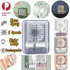 Desktop Air Conditioner Portable Cooling Mini Cooler Humidifier Fan Rechargeable