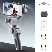 Funsnap Capture 5 3-Axis Gimbal Stabilizer AI-Mode Anti-Shake for iPhone Samsung