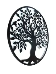 NNEDSZ Tree of Life Wall Art Hanging Metal Iron Sculpture Garden 99cm