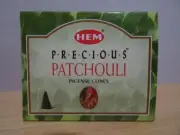 Precious Patchouli Incense Cones 1 Box of 10 HEM Free Post AU