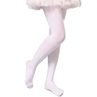 在飛比找蝦皮商城優惠-Baby童衣 舞蹈襪 白色絲襪 女童褲襪 88982