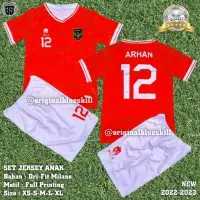 在飛比找蝦皮購物優惠-兒童國家隊套裝兒童國家隊足球服兒童運動服兒童套裝最新印尼國家