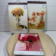 MARTHA STEWART CRAFTS Paper Flower Crafting Kit Crepe Paper Dogwood Blossom Rose