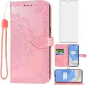 OnePlus 7T Tempered Glass Screen Protector Flip Wallet Case