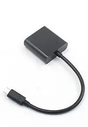 OSALADI Type-c to Vga Adapter Cable USB 3.1 Adapter for Tv Monitor Projector (1080p)
