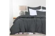Quilt Cover Sets with Extra Standard Pillow cases - Grey