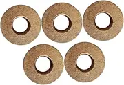 INOOMP 5pcs Wooden Lids for Hydroponic Glass Vases Easy DIY Stoppers for Water Propagation Compatible with Various Hydroponic Containers User Friendly Design for Plant Lovers