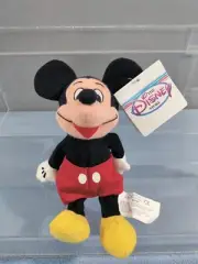 NEW WITH TAGS MICKEY MOUSE MINI BEAN BAG PLUSH THE DISNEY STORE