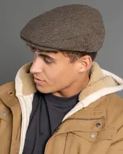 [Brixton] Brixton Men's Hooligan Snap Cap in Brown/Khaki Size Medium M Brown/Khaki
