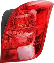 Halogen Rear Tail Light, Compatible With Chevrolet Trax 2012-2016 Warning Brake Stop Fog Lamp Turn Signal Light(Right)
