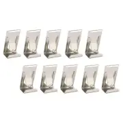 60 Pcs Swiss Clips Frameless Picture Hanging Photo Hardware Hook Supplies
