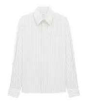 cassandre shirt in tack-stripe poplin SHIRTS CM40,SHIRTS CM41,SHIRTS CM39 White