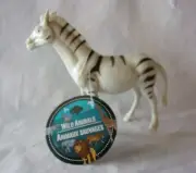 New Greenbrier Int. Safari Animal Zebra Realistic Toy Figure Jungle Cake Topper